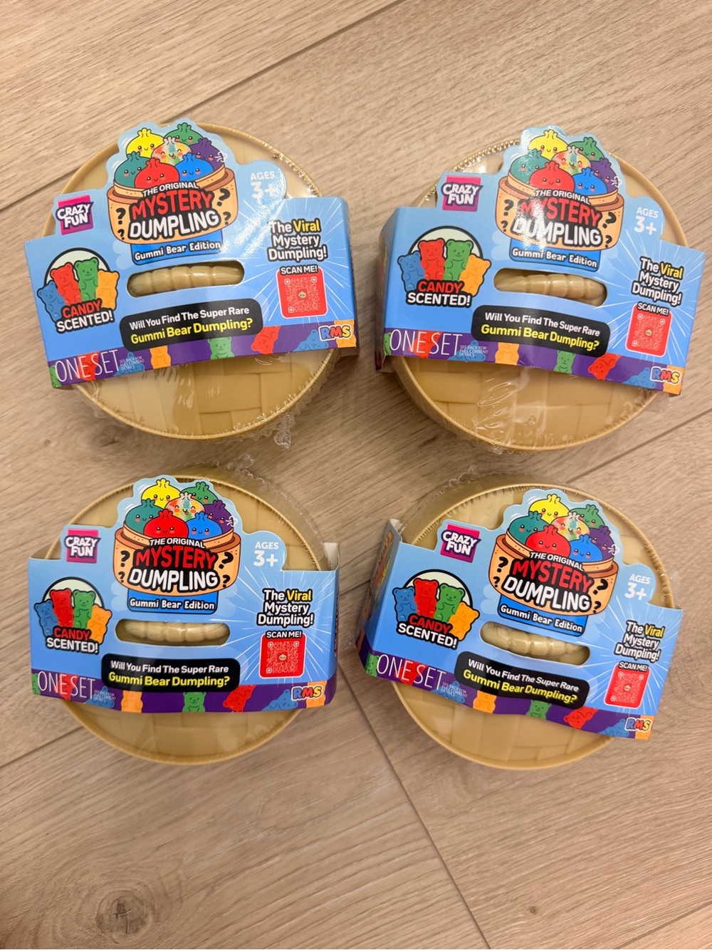 4 RMS Gummi Bear Edition Mystery Dumpling Sealed